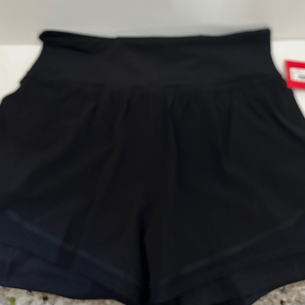 Women’s Spanx Get Moving High-Waist Black Athletic Shorts M